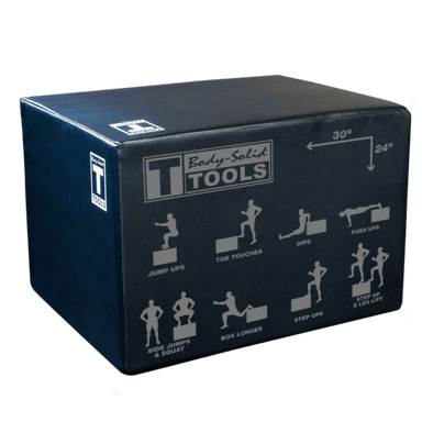 Body Solid BSTSPBOX 3 Way Soft Plyo Box, 20