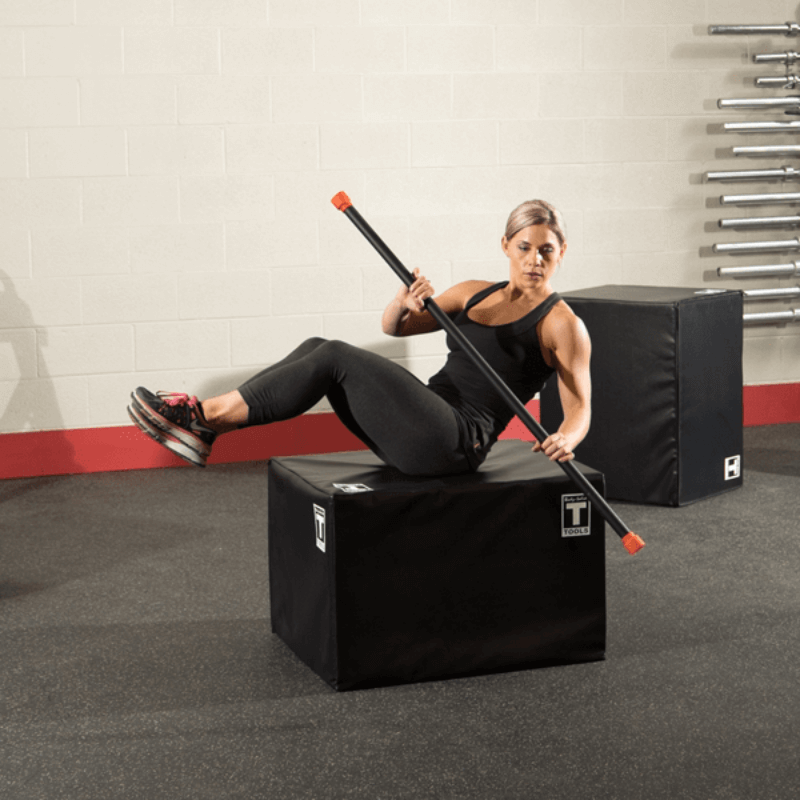 BSTSPBOX  Body Solid 3 Way Soft Plyo Box, Sample Exercise