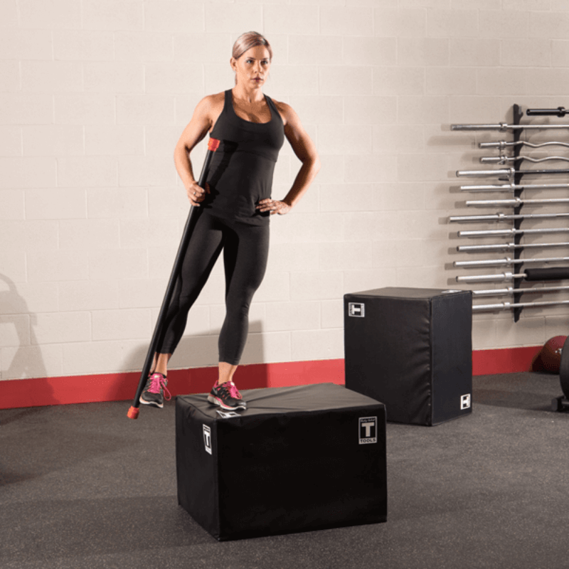 BSTSPBOX  Body Solid 3 Way Soft Plyo Box, Sample Exercise