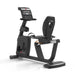 Back Left angled view of TKO Strength Cardio Recumbent Bike - 7RB-LED on a white background