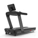 Back View of TKO Strength Cardio Treadmill with LED Screen - 7T-LED on a white background