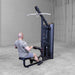 Back View of Lat Row Workout using Body-Solid Pro ClubLine S2LATX Series 2 Lat and Mid-Row