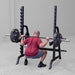 Barbell Squat using Body-Solid GPR370B Olympic Multi Press Rack