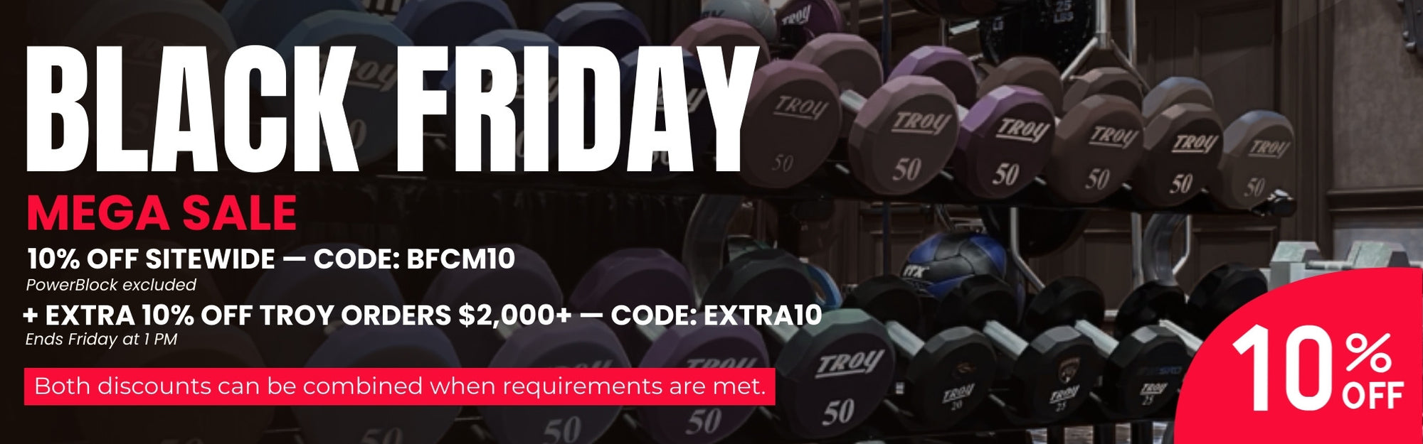 Black Friday Mega Sale + EXTRA 10% OFF TROY ORDERS $2,000+ — CODE EXTRA10 