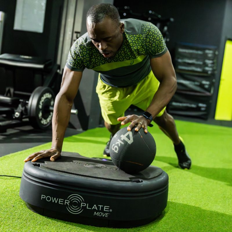 Black Power Plate 71-MOV Move Whole Body Vibration Exercise Platform Gallery 1