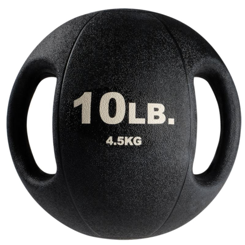 Body-Solid Ball Rack with 10 Dual Grip Balls Package - GMR20-DUALPACK 10 lb Dual Grip Ball