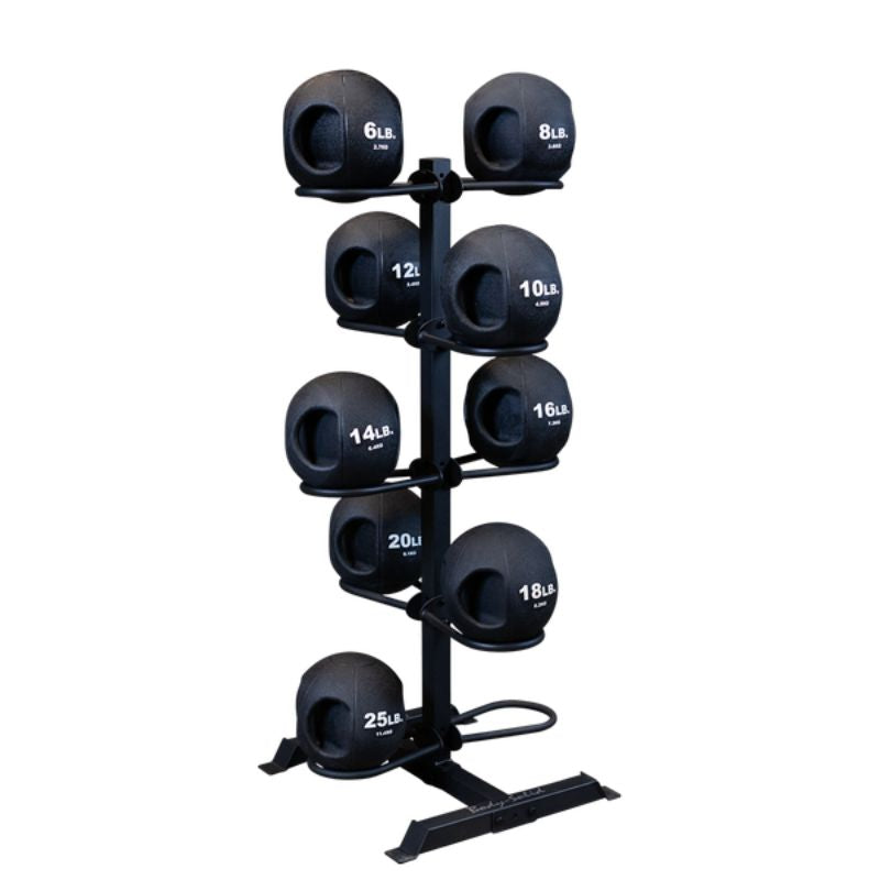 Body-Solid Ball Rack with 10 Dual Grip Balls Package - GMR20-DUALPACK Set