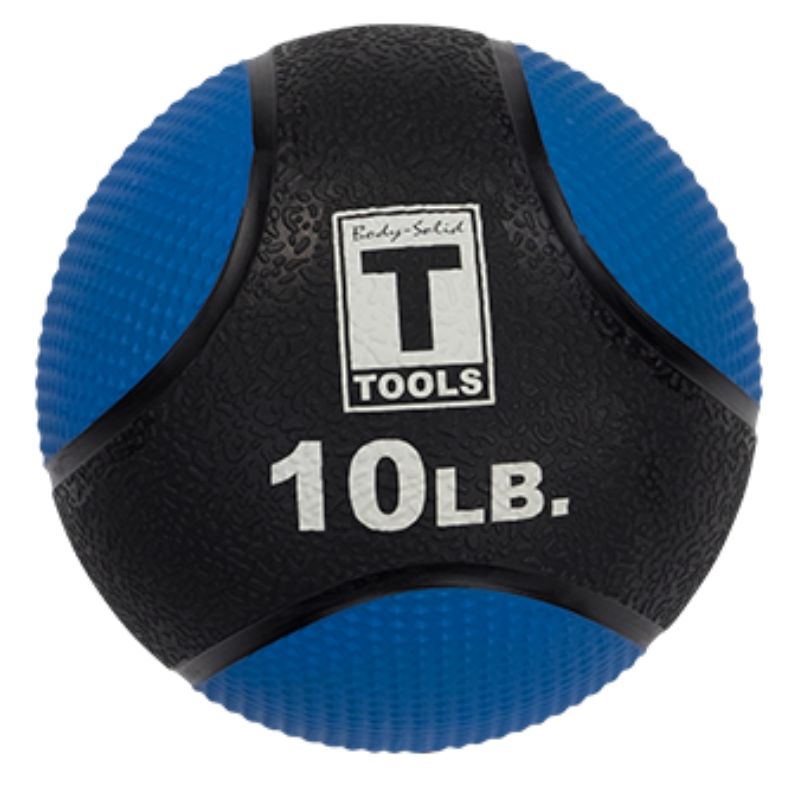 Body-Solid Ball Rack with 10 Medicine Balls Package - GMR20-MEDPACK 10 lb Medicine Balls