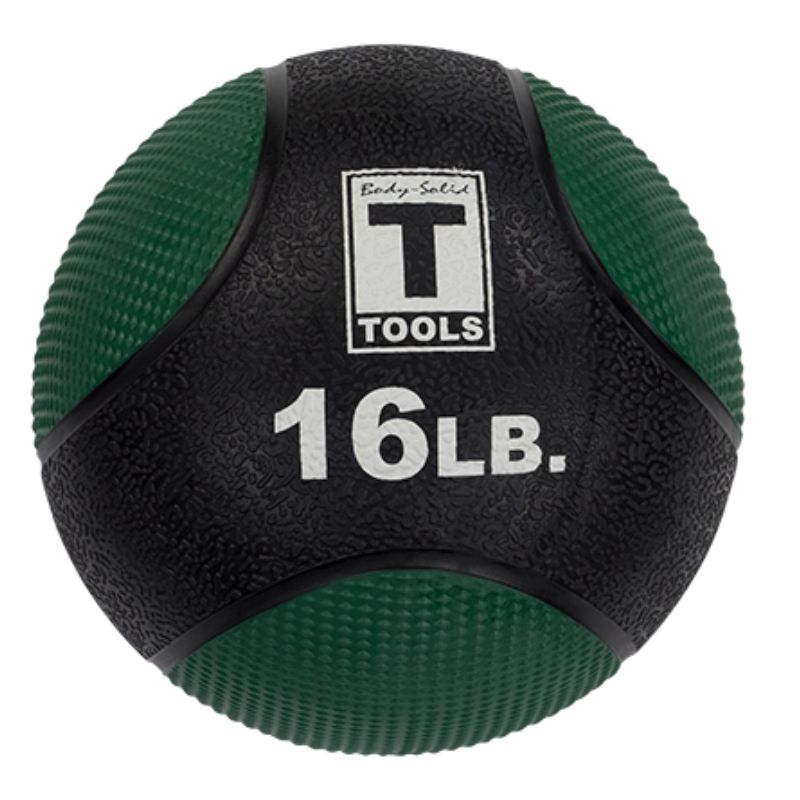 Body-Solid Ball Rack with 10 Medicine Balls Package - GMR20-MEDPACK 16 lb Medicine Balls
