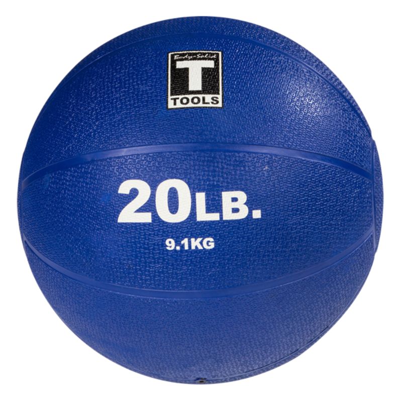 Body-Solid Ball Rack with 10 Medicine Balls Package - GMR20-MEDPACK 20 lb Medicine Balls