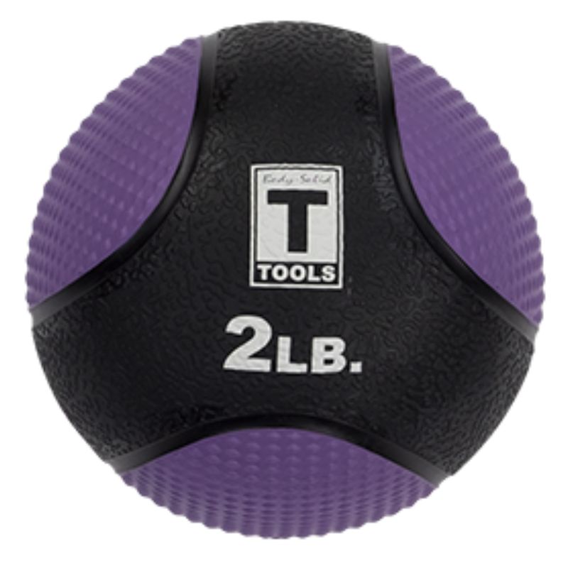 Body-Solid Ball Rack with 10 Medicine Balls Package - GMR20-MEDPACK 2 lb Medicine Balls