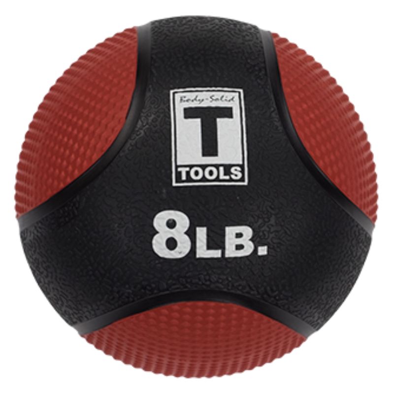 Body-Solid Ball Rack with 10 Medicine Balls Package - GMR20-MEDPACK 8 lb Medicine Balls