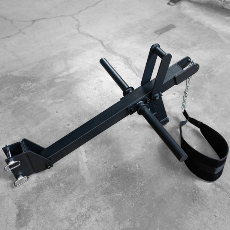 Body-Solid Belt Squat Attachment - SPRBSA Inside Gym Floor