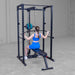 Body-Solid Best Fitness BFLA100B Power Rack Lat Attachment Used inside Gym  6