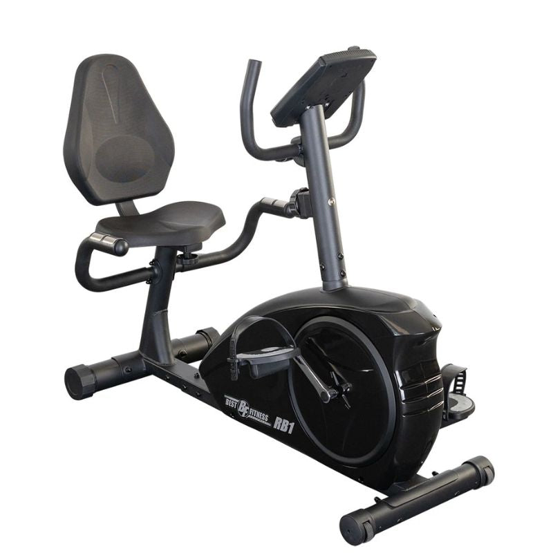 Body-Solid Best Fitness Recumbent Exercise Bike - BFRB1B  Angled View