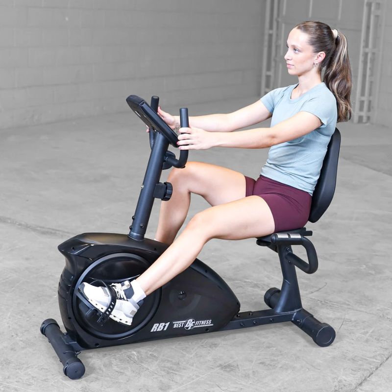 Body-Solid Best Fitness Recumbent Exercise Bike - BFRB1B  used in Workout 2