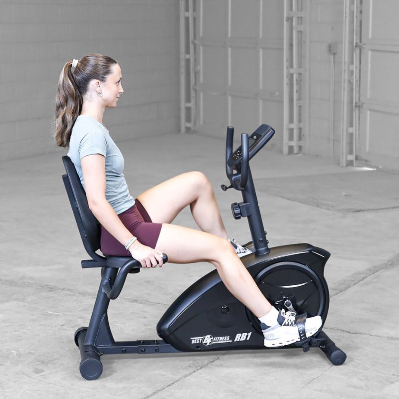 Body-Solid Best Fitness Recumbent Exercise Bike - BFRB1B  used in Workout  4