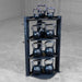 Body-Solid Corner Accessory Rack with KBC Premium Kettlebells