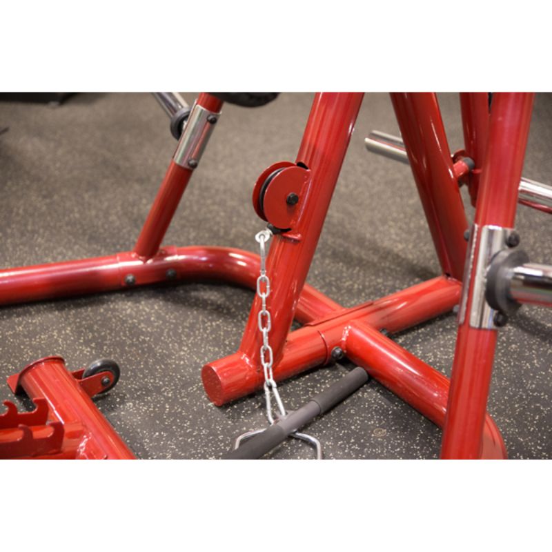Body-Solid Corner Leverage Gym - GLGS100 Cable Attachments