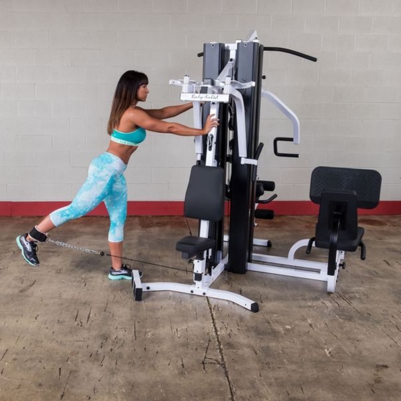 Body-Solid EXM3000LPS Multi-Stack Home Gym Cable Rear Leg Lift