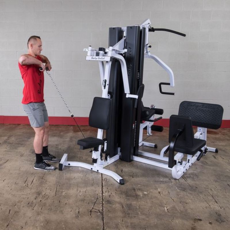 Body-Solid EXM3000LPS Multi-Stack Home Gym Cable Upright Row