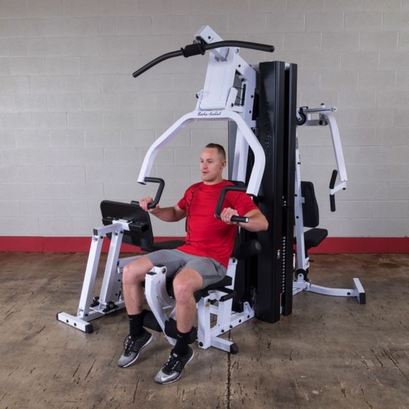 Body-Solid EXM3000LPS Multi-Stack Home Gym Seated Chest Press