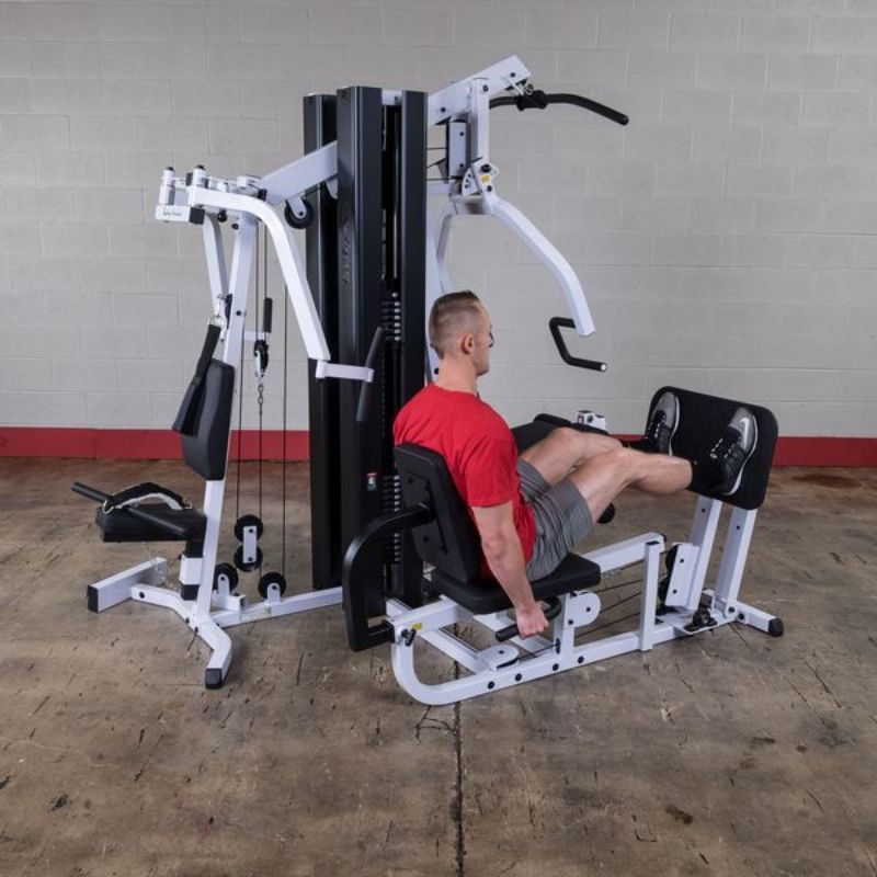 Body-Solid EXM3000LPS Multi-Stack Home Gym Seated Leg Press