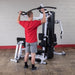 Body-Solid EXM3000LPS Multi-Stack Home Gym Seated Shoulder Press