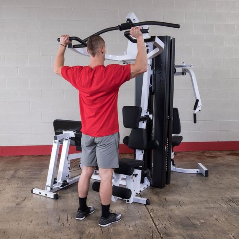 Body-Solid EXM3000LPS Multi-Stack Home Gym Seated Shoulder Press