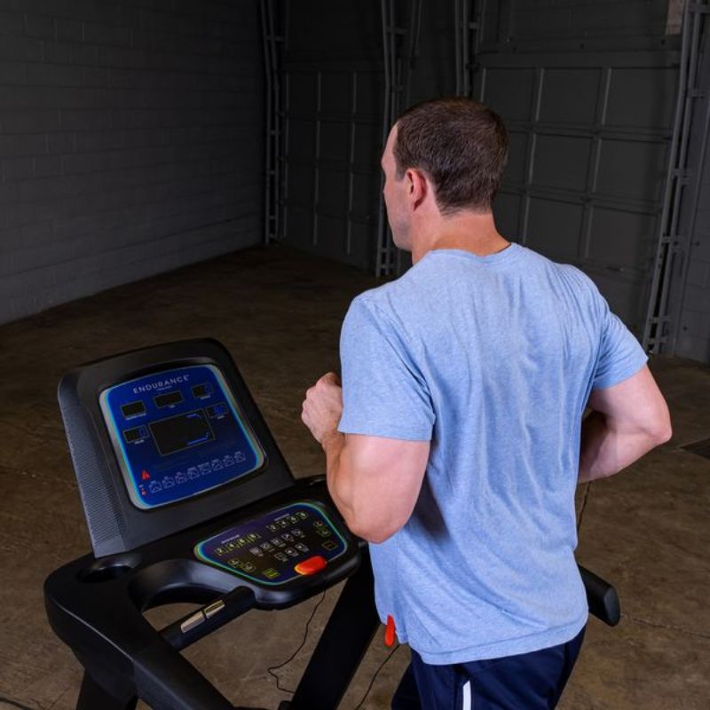 Body-Solid Endurance Folding Treadmill - T25 Heart Rate Monitor