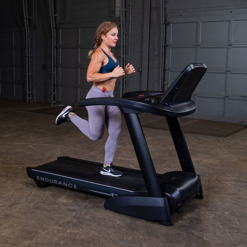 Body-Solid Endurance Folding Treadmill - T25 Running Light