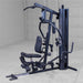 Body-Solid G5B Multi-Station Gym Side view inside gym