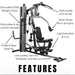 Body-Solid G5S Single Stack Home Gym Features