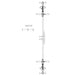 Body-Solid GDCC250B Cable Crossover Schematics