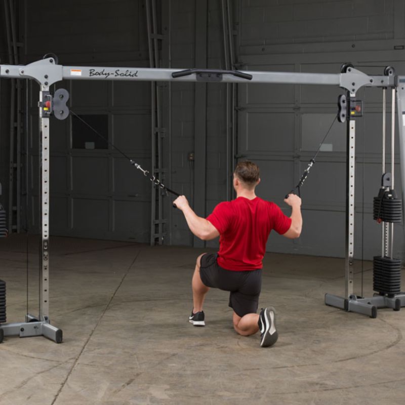 Body-Solid GDCC250B Cable Crossover Seated Cable Chest Fly