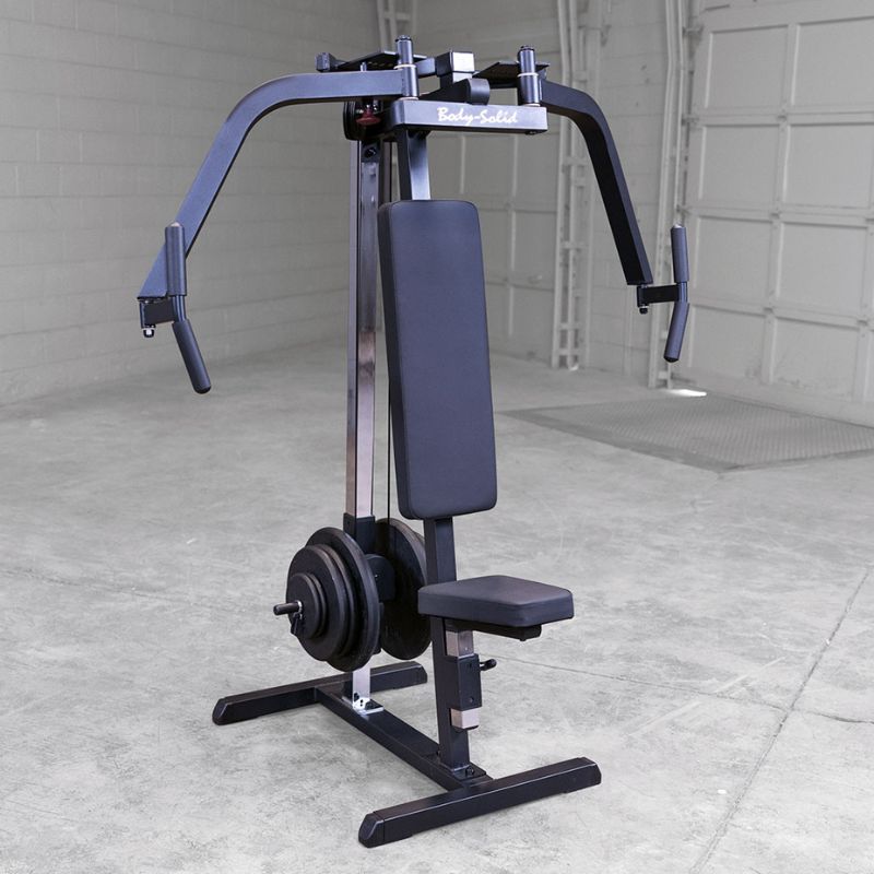 Body-Solid GPM65B Plate Loaded Pec Fly Machine with Plates