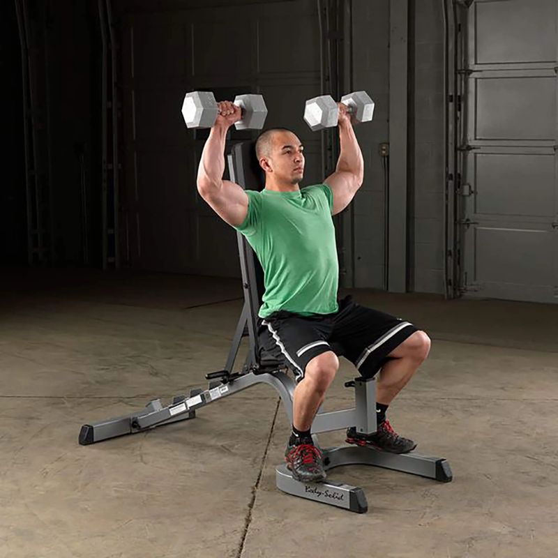 Body-Solid Heavy Duty Flat Incline Decline Bench - GFID71B Gallery 3