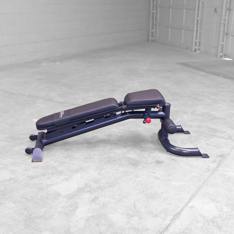 Body-Solid Leverage Flat Incline Decline Bench - GFID100B Adjustable
