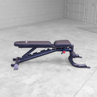 Body-Solid Leverage Flat Incline Decline Bench - GFID100B Flat