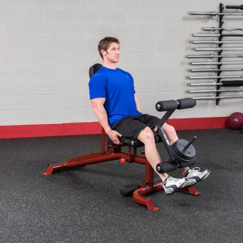 Body-Solid Leverage Flat Incline Decline Bench - GFID100B Gallery 1