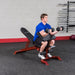 Body-Solid Leverage Flat Incline Decline Bench - GFID100B Gallery 3