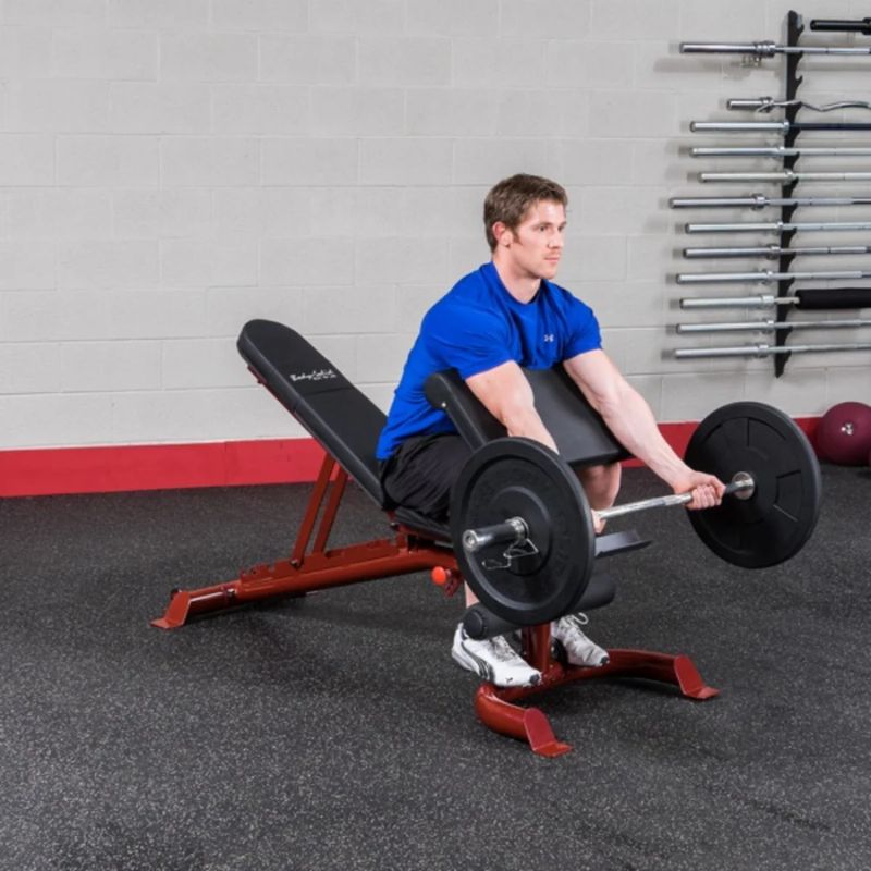Body-Solid Leverage Flat Incline Decline Bench - GFID100B Gallery 4