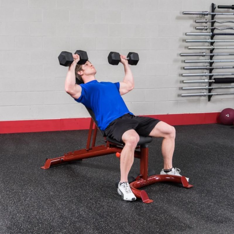 Body-Solid Leverage Flat Incline Decline Bench - GFID100B Gallery 6