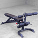 Body-Solid Leverage Flat Incline Decline Bench - GFID100B with Leg Developer Attachment