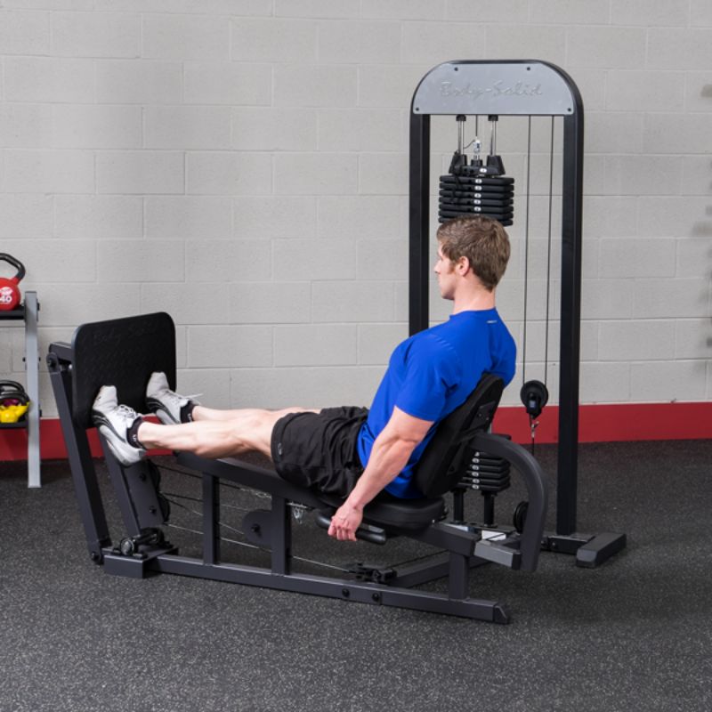 Body-Solid PRO-Select Leg & Calf Press Machine - GLP-STK Calf Press Workout