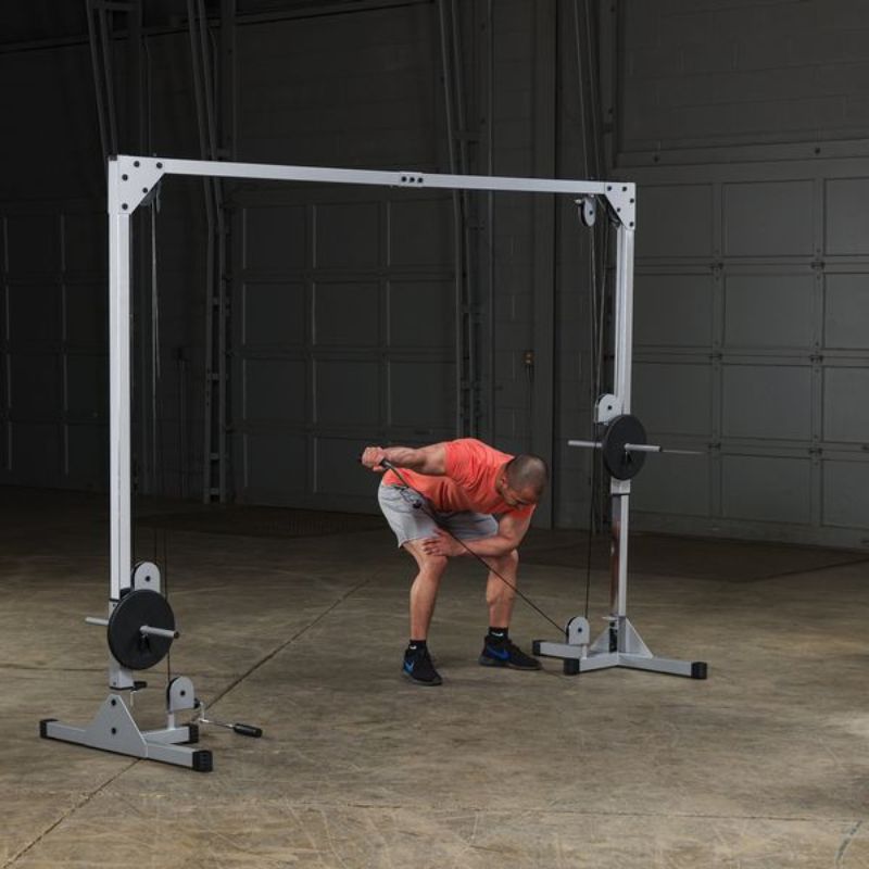 Body-Solid Powerline Cable Crossover Machine - PCCO90X Bent Shoulder Raise