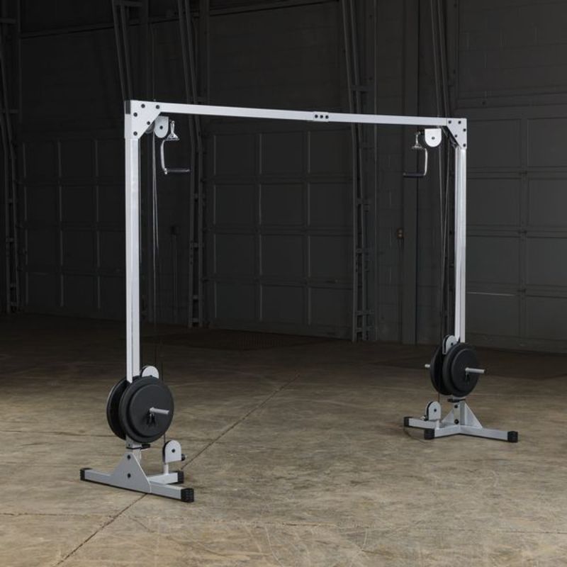 Body-Solid Powerline Cable Crossover Machine - PCCO90X with Olympic Plates