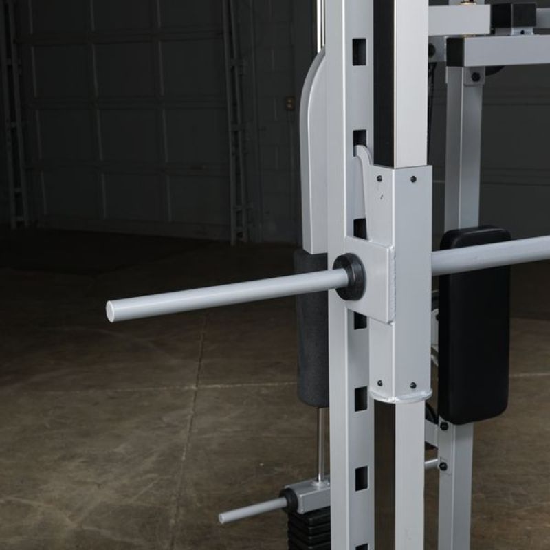 Body-Solid Powerline Smith Gym - PSM1442XS Bar and Plate Holder