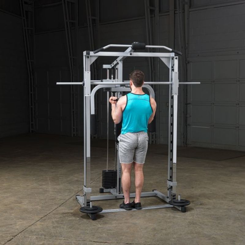 Body-Solid Powerline Smith Gym - PSM1442XS Cable Curl
