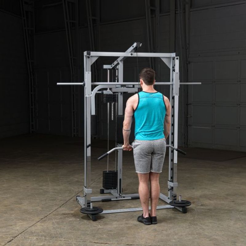 Body-Solid Powerline Smith Gym - PSM1442XS Cable Upright Row